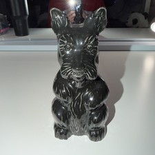 Black Dog Wade Piggy Bank Vintage Ceramic Collectible