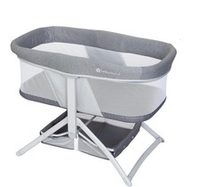 Baby Trend Quick-Fold 2-in-1 Rocking Bassinet - Travel-Ready Lightweight