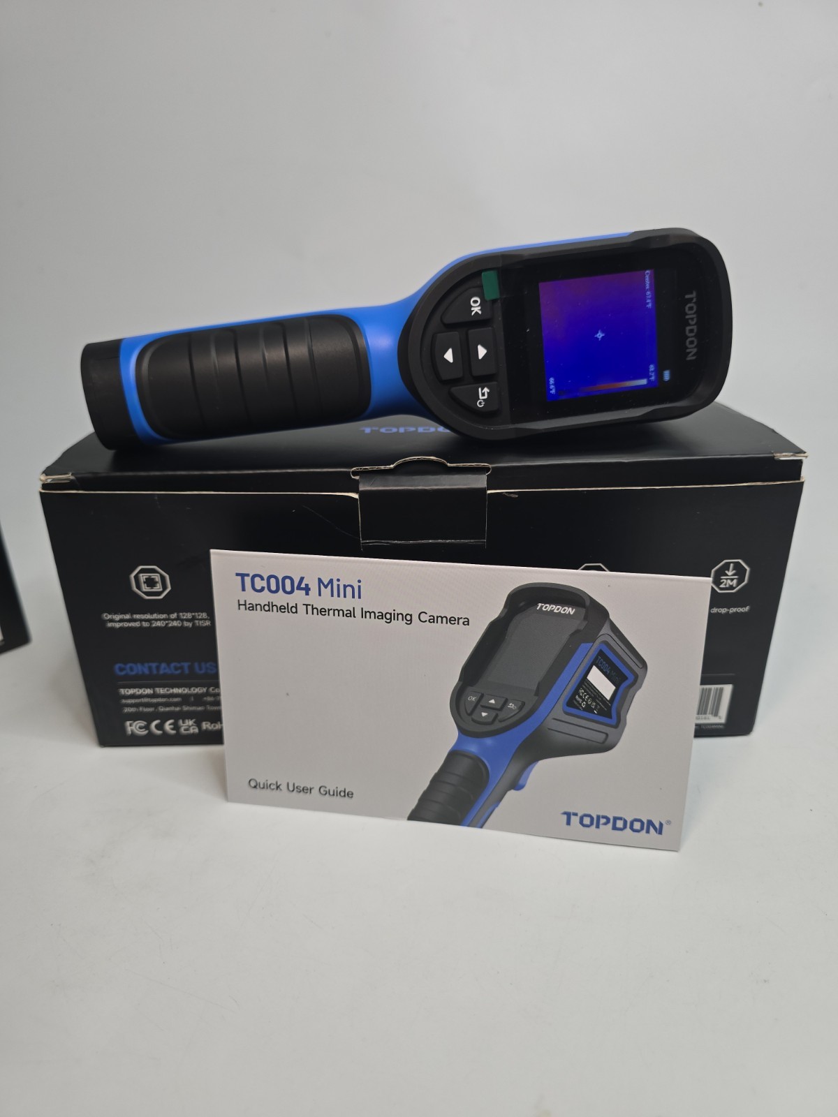 TOPDON TC004 Mini Thermal Imaging Camera 240 x 240 IR Resolution Infrared Camera