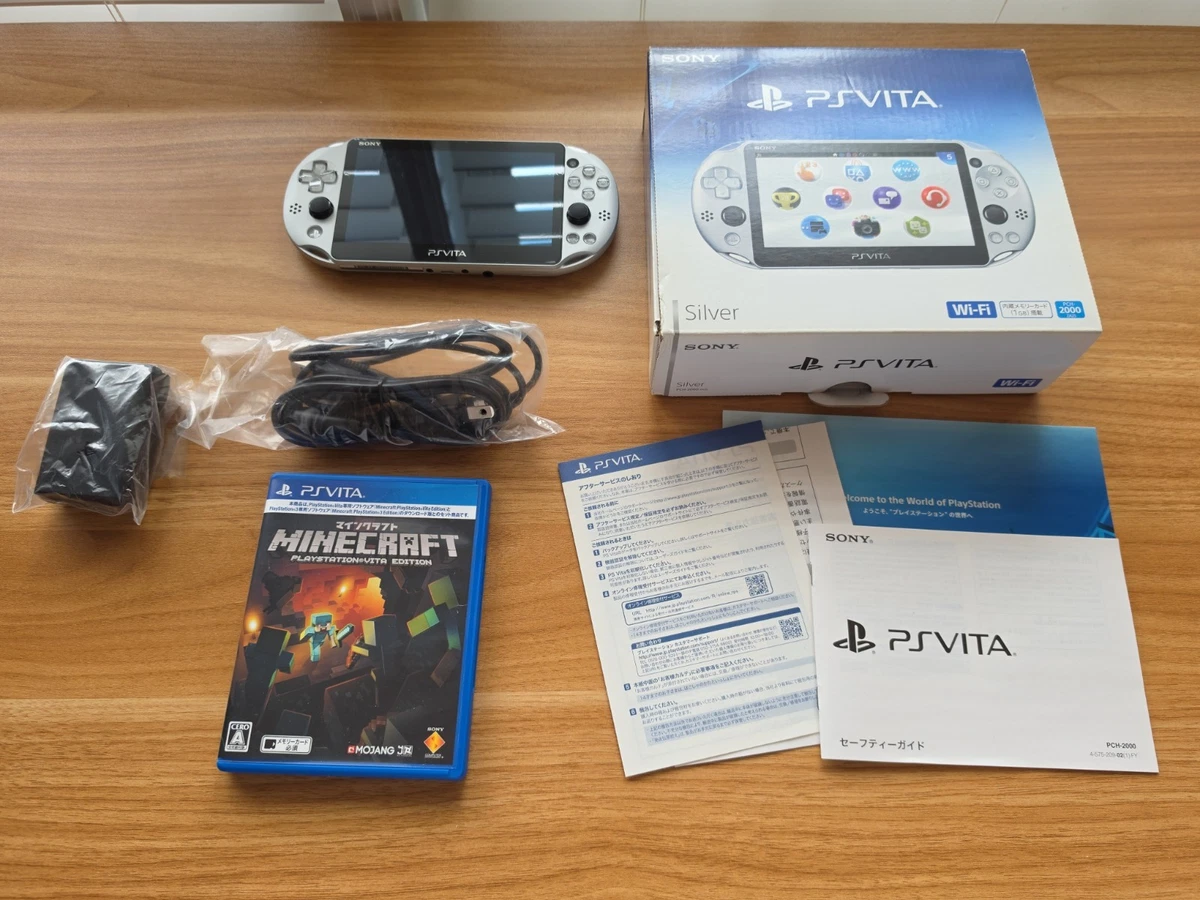 Sony PlayStation Vita NTSC-J (Japan) Silver Consoles for sale | eBay