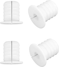 4pcs 3/4 Inch Cable Grommets for Starlink, Anti-Slip Cable Routing Kit Split Wal