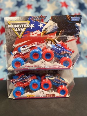 MONSTER JAM STARS AND STRIPES SERIES 2. 2026 MODELS. NEXT BUSINESS DAY SHIPPING!