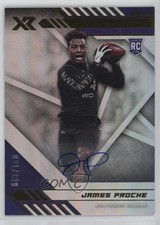 2020 Panini XR Rookie Auto 1/199 James Proche #184 Auto 0rd2