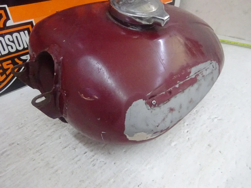 Harley Davidson DE COLECCIÓN MODELO K SPORTSTER USADO ROJO TANQUE DE COMBUSTIBLE Foto 2 de 4