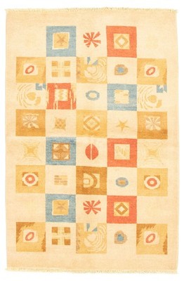 Traditional Hand-knotted Wool Oriental Carpet 4'1'' x 6'1'' Area Rug