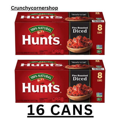 Hunt's Fire Roasted Diced Tomatoes, 14.5 oz., 8 pk. FREE SHIPPING