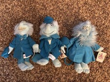 Disneyland Haunted Mansion Hitchhiking Ghosts Plush Set Vintage With Tags Clean