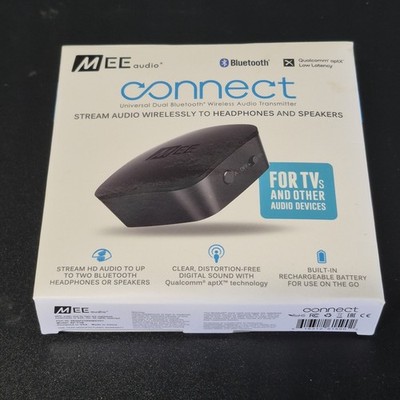 MEE audio Connect Universal Dual-Headphone Bluetooth Wireless Audio Transmitter 