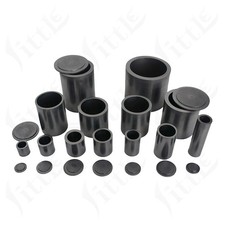 Melting Crucible Graphite Crucibles with Lid Jewellery Casting Tool 9-600ml