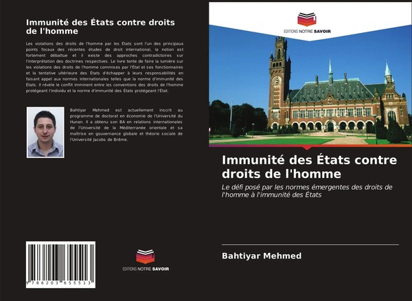 Immunité Des ÉTats Contre Droits De L'homme Bahtiyar Mehmed Taschenbuch 2021-image