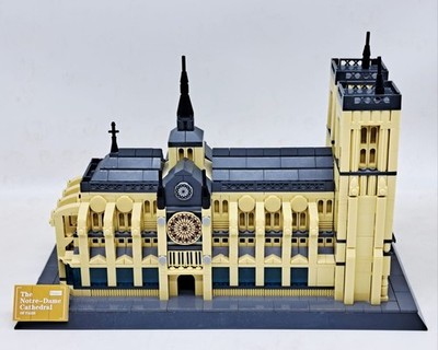 Wange 5210 Architect-Set The Notre-Dame Cathedral of Paris Modell Klemmbausteine