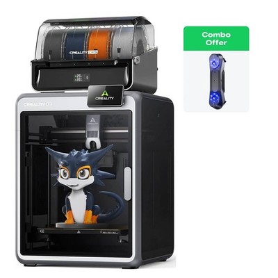  On Sale! Creality K2 Combo 3D Printer With CR-Scan Raptor 3D Scanner