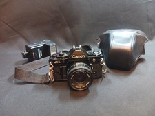 Canon A-1 Early Model SLR Film Camera TESTED WORKING SEE DESCRIPTION