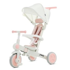 Baby Tricycle, 7-in-1 Foldable Kids Trike with Adjustable Parent Handle, Safe...