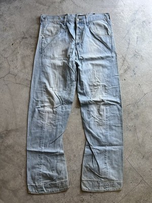 Vintage Levis Engineered Twisted Jeans Buckle Back Tag W34 Actual