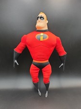 14   Disney Pixar Incredibles Mr Incredible Dad Figure Plush Stuffed Toy Jakks 