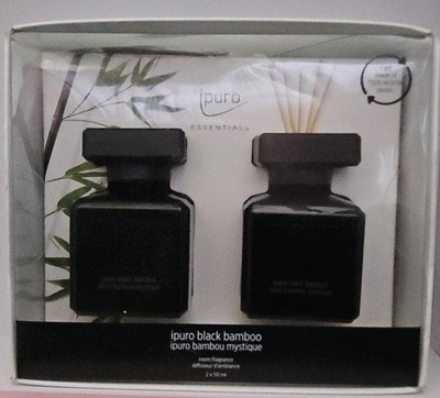 ipuro ESSENTIALS Raumduft Set Black Bamboo 2 x 50ml Duftstäbchen Lufterfrischer