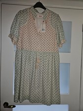 Louche Lined Summer Tea Dress size 12