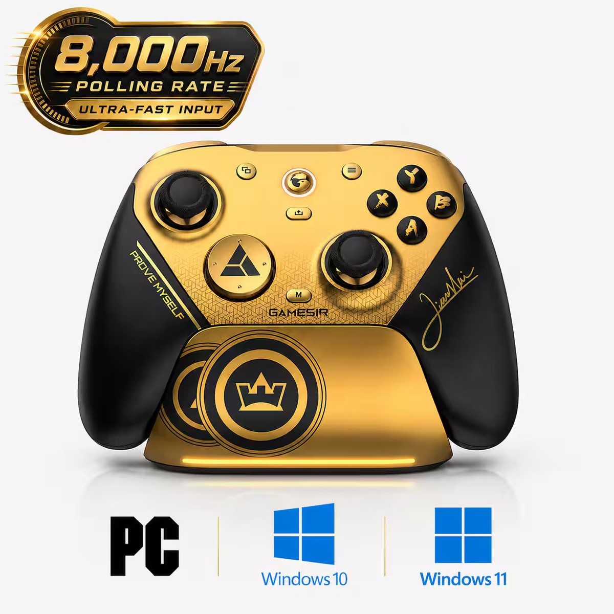 GameSir - G7 Pro 8k Wireless Controller for PC, Mag-Res TMR Sticks