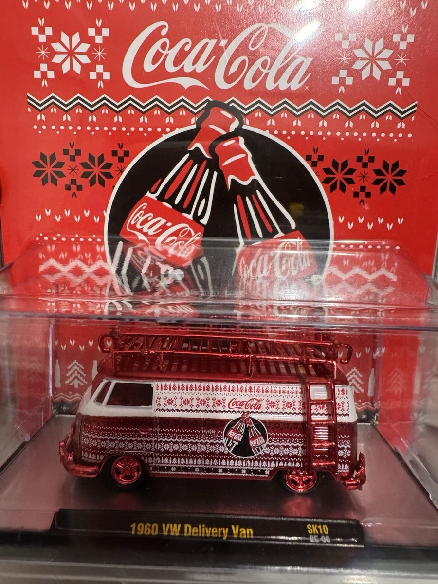 M2 Machines Coca-Cola 1960 VW Delivery Van CHASE Christmas Edition