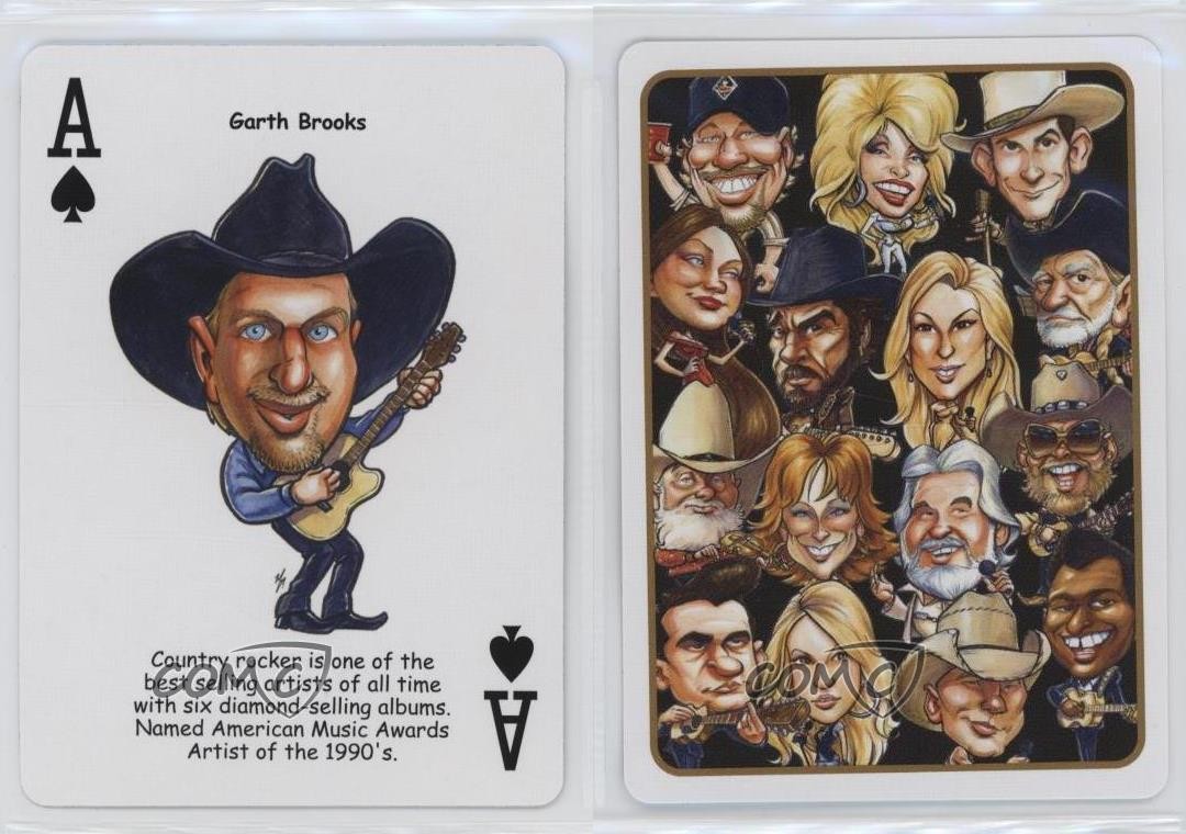 2012 Hero Decks Presents Country Music Playing Cards Garth Brooks #AS 0kb5 thumbnail 3