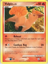 Vulpix 102/127 Platinum Pokemon Card HP on eBay