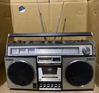 Aiwa CS-70 FM/AM Stereo Radio Cassette Recorder Boombox Rare Vintage Used Japan