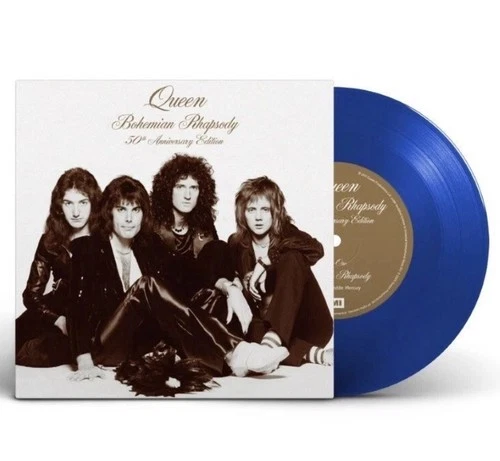 QUEEN - Bohemian Rhapsody 7” (2025) BLUE VINYL SINGLE. SEALED & New
