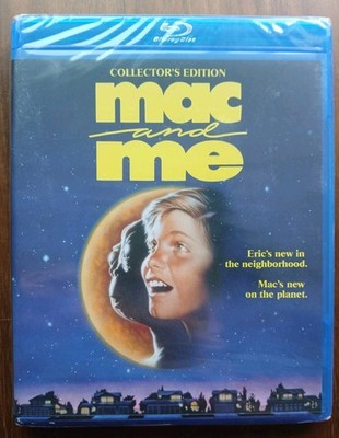 MAC AND ME collector's ed Blu-ray 80's Shout Factory Cult sci fi NEW Paul Rudd