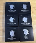 2021 Morgan and Peace Silver Dollar Uncirculated Coins Complete U.S Mint Set
