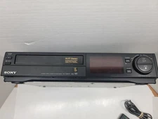 Sony SLV-585HF VCR 4-Head Hi-Fi VHS With Remote Not Working/Parts Only Read Desc