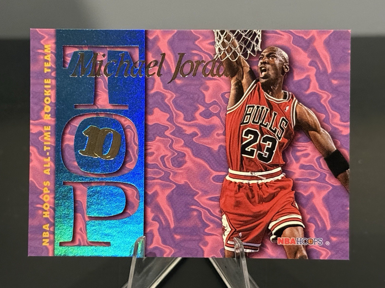 1995 Hoops Top Ten Michael Jordan #AR7