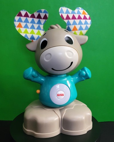 Fisher Price Linkimals Musical Moose Interactive Educational Toy with Music