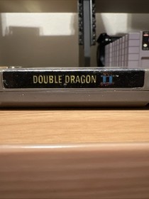 Double Dragon II (NES, 1989) Authentic Tested Cartridge