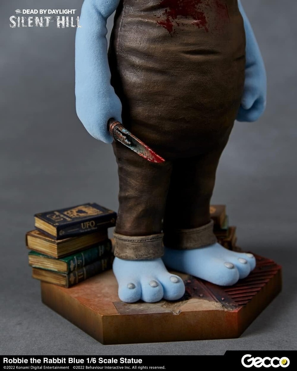 GECCO SILENT HILL Dead by Daylight Robbie the Rabbit Blue 1/6