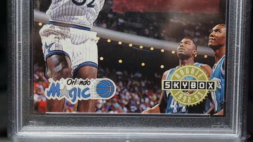 1992-93 Skybox #382 Shaquille O'Neal ROOKIE RC PSA 9 Graded Card NBA Shaq ONeal - Bild 3 von 12