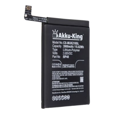 Akku für Xiaomi Mi 9T Pro / Redmi K20 Pro M1903F11A M1903F11C - BP40 - 3900mAh