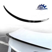 Rear Spoiler Trunk Spoiler Tail Wing For Tesla Model Y 2020-2022 (Glossy Black)