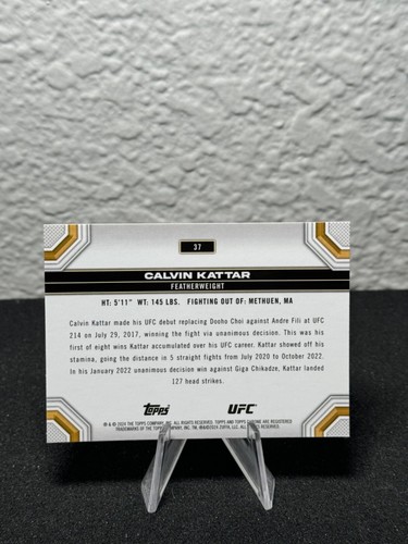 Réfracteur à prisme base UFC chromé 2024 Topps 1 - 200 - COMPLÉTEZ VOTRE SET - PYC - Photo 39/237