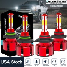 90059006 For Chevy Ck 1500 1992-1999 Led Headlight Combo Bulbs High Low Beam 90059006 For Chevy Ck 1500 1992-1999 Led Headlight Combo Bulbs High Low Beam