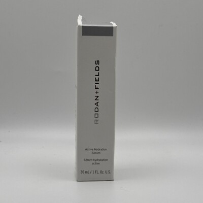 Rodan + Fields Active Hydration Serum 1 oz / 30 ml New Box Damaged Sealed