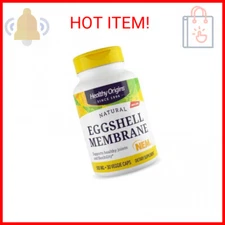 Healthy Origins Eggshell Membrane 500 mg (NEM, Non-GMO, Gluten Free, Joint Suppo
