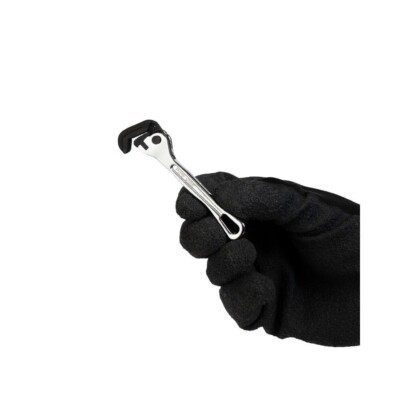PIPE VISE SW78-13 Micro Mini 3.6 Inch Self-Adjusting Wrench with Contoured Handl