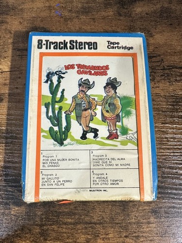 Los Tremendos Gavilanes Una Mujer Bonita 8-track  Rancheras Latin  - Picture 1 of 3
