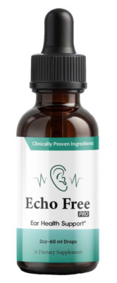 (1 Pack) Echo Free Pro Healthy Ear Support   Echo Free Pro Liquid Drops