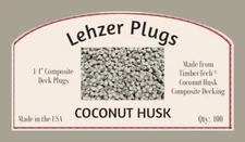 14 TimberTech Coconut Husk Plugs for Composite Decking G2U