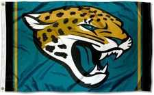 Jacksonville Jaguars 3x5 ft Flag Banner NFL Football Free Shipping
