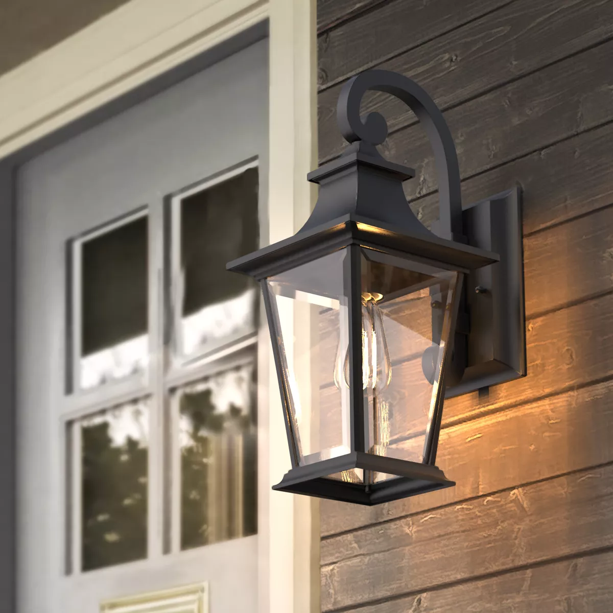 Antique exterior on sale wall lights