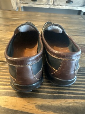 Allen Edmonds Men’s 10 E Driving Boulder Venetian Moccasins Black Brown Leather Men main image 2
