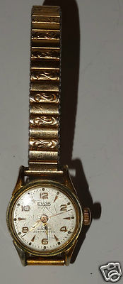 Montre Mécanique Ancienne Femme EVOB - 17 Rubis - Mouvement Suisse - Occasion